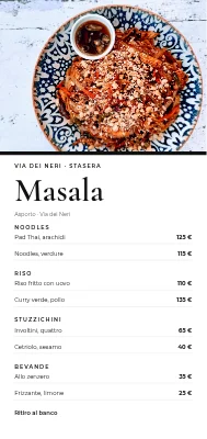 Karry — menu da asporto, Nørrebro