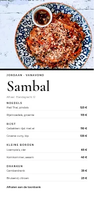 Karry — afhaalmenu, Nørrebro