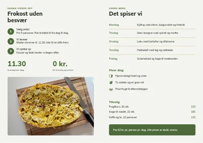 Side 2 af Frokostordning til virksomheder