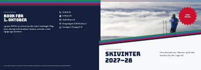 Omslag af Katalog for skirejser – 32 sider