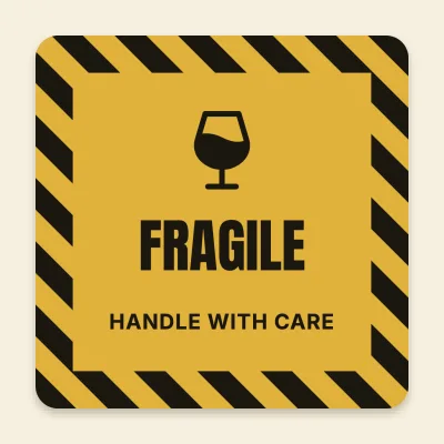 The fragile label