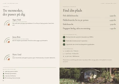 Side 10–11 af Program for yoga-retreat – 12 sider