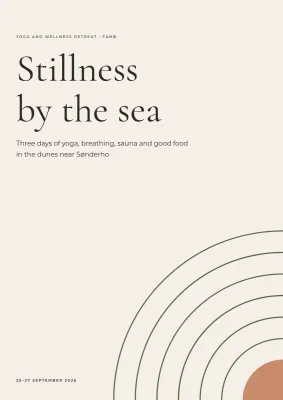 Yoga retreat programme – 12 pages