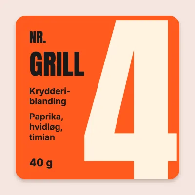 Grillkrydderi nr. 4