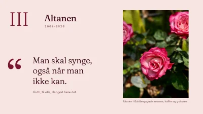 Side 5 af Mindeord — et liv i billeder