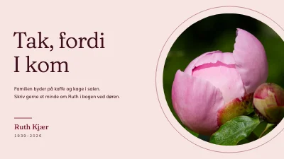 Side 6 af Mindeord — et liv i billeder