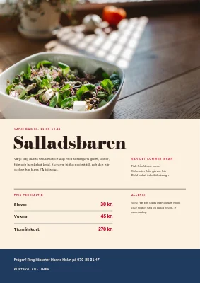 Sida 2 av Skolkök — veckans lunchmeny