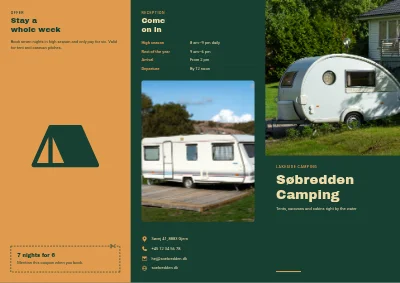 Lakeside campsite