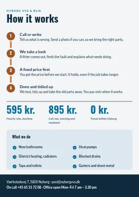 Page 2 of Plumber with a 24-hour call-out in Nyborg