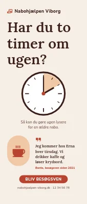 Roll-up til frivilligforening — har du to timer?