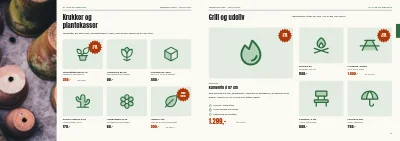 Side 16–17 af Sæsonkatalog for byggemarked – 96 sider