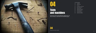 Pages 50–51 of Season catalogue for a DIY store – 96 pages