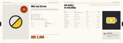 Pages 54–55 of Season catalogue for a DIY store – 96 pages