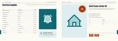 Pages 86–87 of Season catalogue for a DIY store – 96 pages