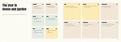 Pages 88–89 of Season catalogue for a DIY store – 96 pages