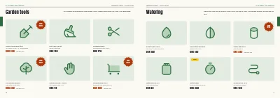 Pages 10–11 of Season catalogue for a DIY store – 96 pages