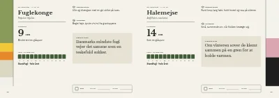 Side 28–29 af Fugleguide for naturcenter – 96 sider