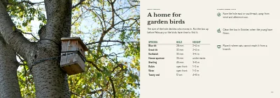 Pages 86–87 of Bird guide for a nature centre – 96 pages