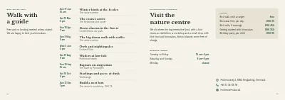 Pages 94–95 of Bird guide for a nature centre – 96 pages
