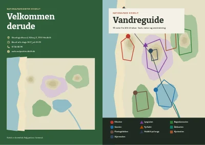 Omslag af Vandreguide til nationalpark – 48 sider
