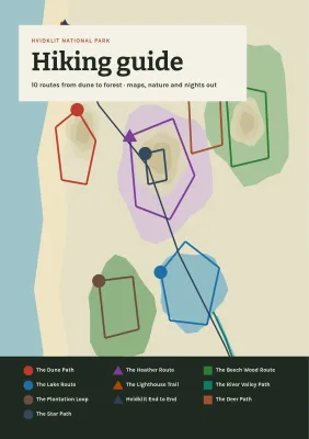 Hiking guide to a national park – 48 pages
