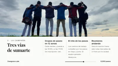 Página 4 de Campaña de salud — camina más