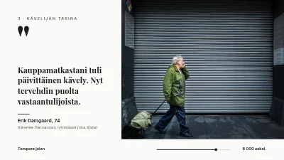 Sivu 5 – Terveyskampanja — kävele enemmän
