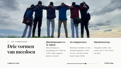 Pagina 4 van Gezondheidscampagne — wandel meer