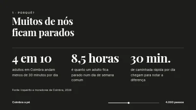 Página 3 de Campanha de saúde — caminhe mais