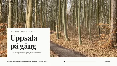 Sida 1 av Hälsokampanj — gå mer
