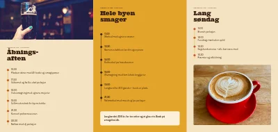 Side 2 af Madfestivalens program