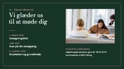 Side 5 af Studieretninger — informationsaften på gymnasiet