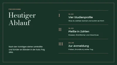 Seite 2 von Studiengänge — Infoabend für die Oberstufe