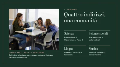 Pagina 3 di Corsi di studio — serata informativa per le scuole superiori