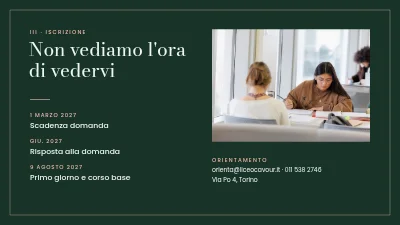 Pagina 5 di Corsi di studio — serata informativa per le scuole superiori