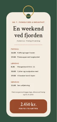 Bed & breakfast ved fjorden i Aabenraa