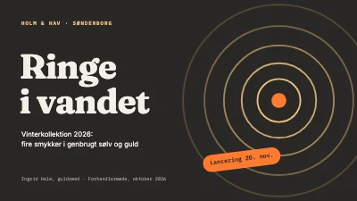 Smykkekollektion — præsentation for forhandlere