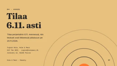 Sivu 7 – Korukokoelma — jälleenmyyjäesitys