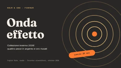 Collezione di gioielli — presentazione per i rivenditori