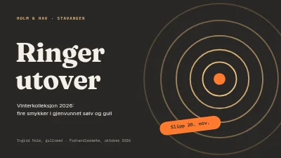 Smykkekolleksjon — presentasjon for forhandlere