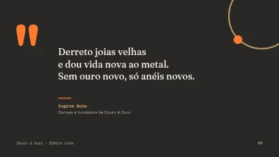 Página 4 de Coleção de joalharia — apresentação para retalhistas