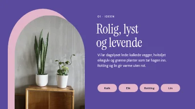 Side 3 av Interiørkonsept — sommerhus ved fjorden