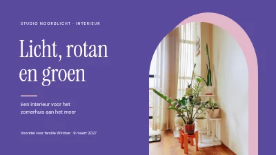 Pagina 1 van Interieurconcept — zomerhuis aan de fjord
