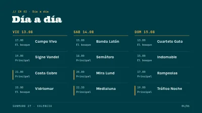 Página 4 de Festival de música — presentación del programa