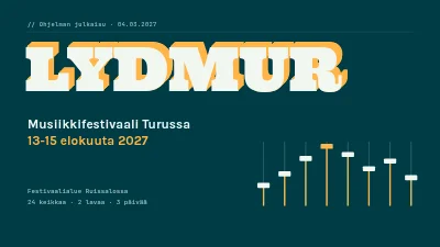 Musiikkifestivaali — ohjelman julkistus