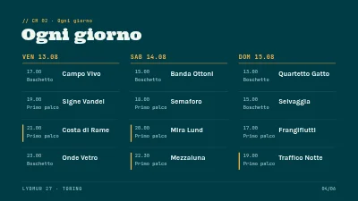 Pagina 4 di Festival musicale — lancio del programma