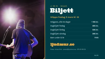 Sida 6 av Musikfestival — programsläpp