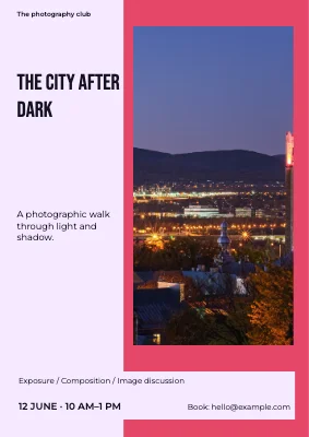 The city after dark