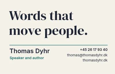 Words that move