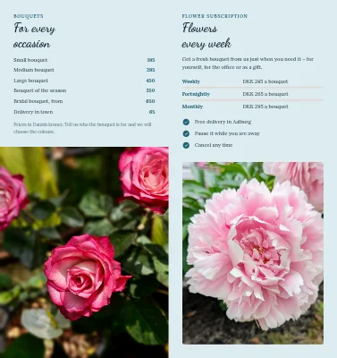 Pagina 2 di Florist: bouquets and subscriptions